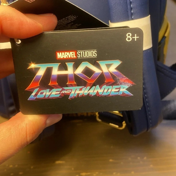 Loungefly Marvel Thor Love and Thunder Mini Backpack NWT Cosplay Armor Bag main image 5
